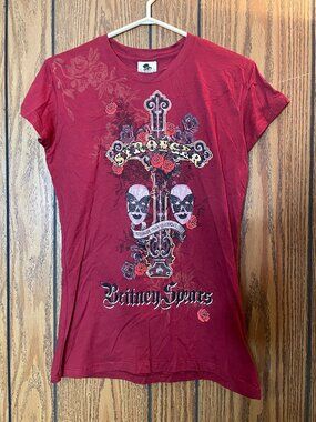 Britney Spears 'Stronger' Circus Tour 2009 T-Shirt Women's Size XL *Never Worn*